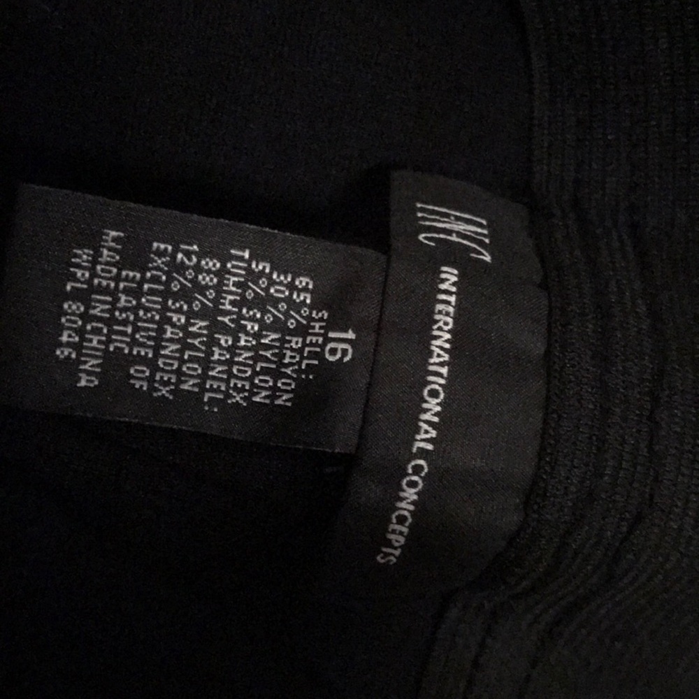 Two pair stretch dress pants
